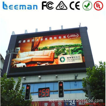 led display outdoor p10 double sided led timer double side led display boards